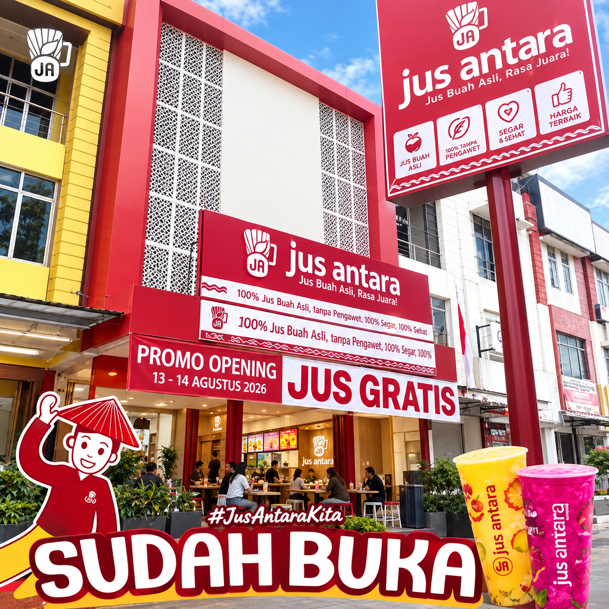 Toko Jus Antara_ Promo Grand Opening